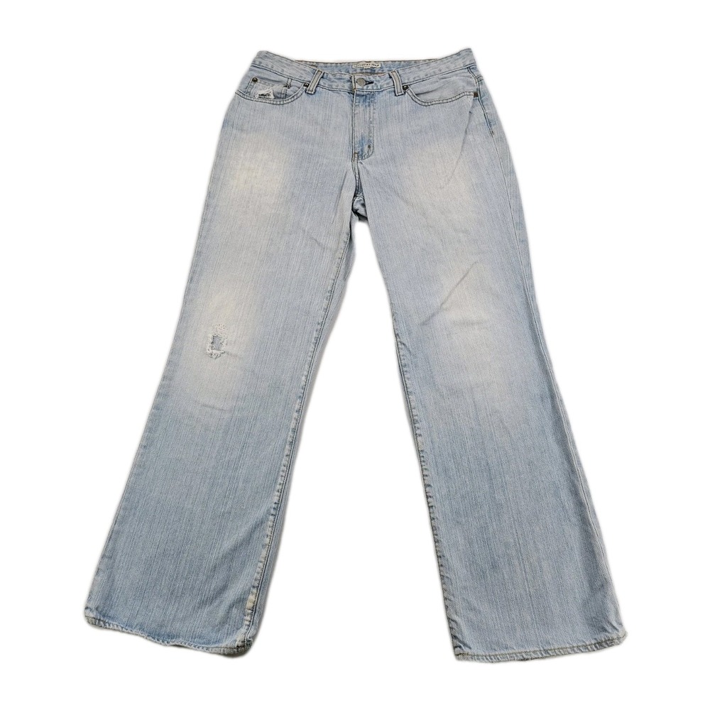 Ralph Lauren Polo Jeans Co Women's Saturday Bootcut 10/32 Vtg Light Blue Denim